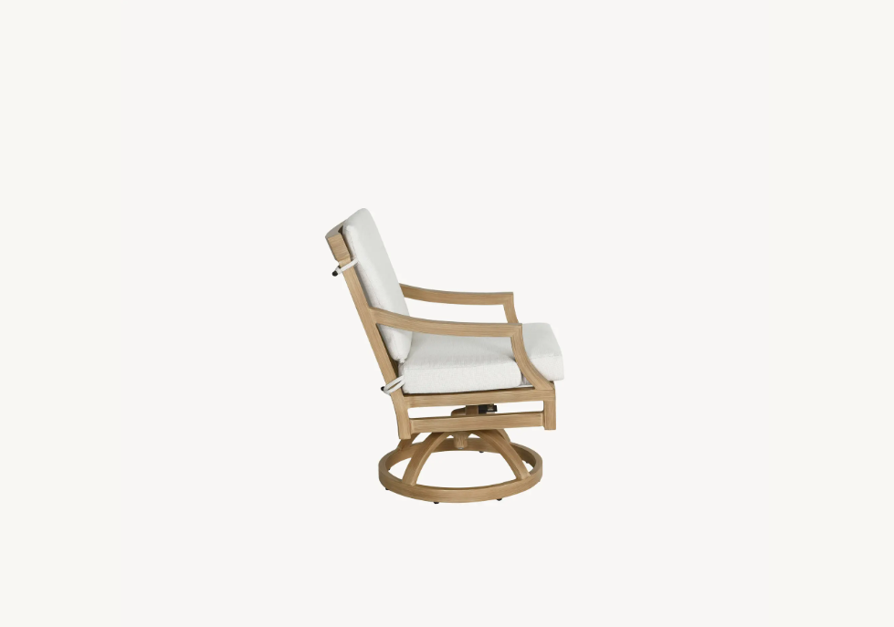 Nicoya Formal Arm Dining Swivel Rocker Replacement Cushion by Castelle