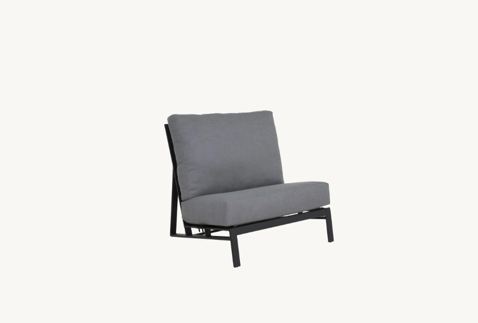 Prism Sectional Armless Lounge Unit by Castelle