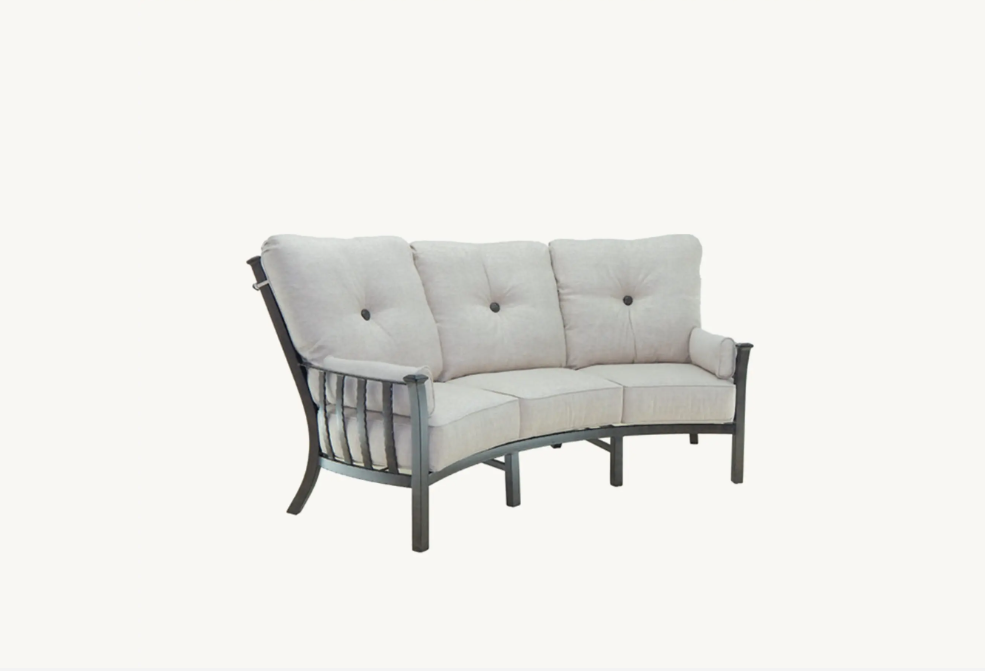 Santa Fe Ultra High Back Crescent Sofa by Castelle