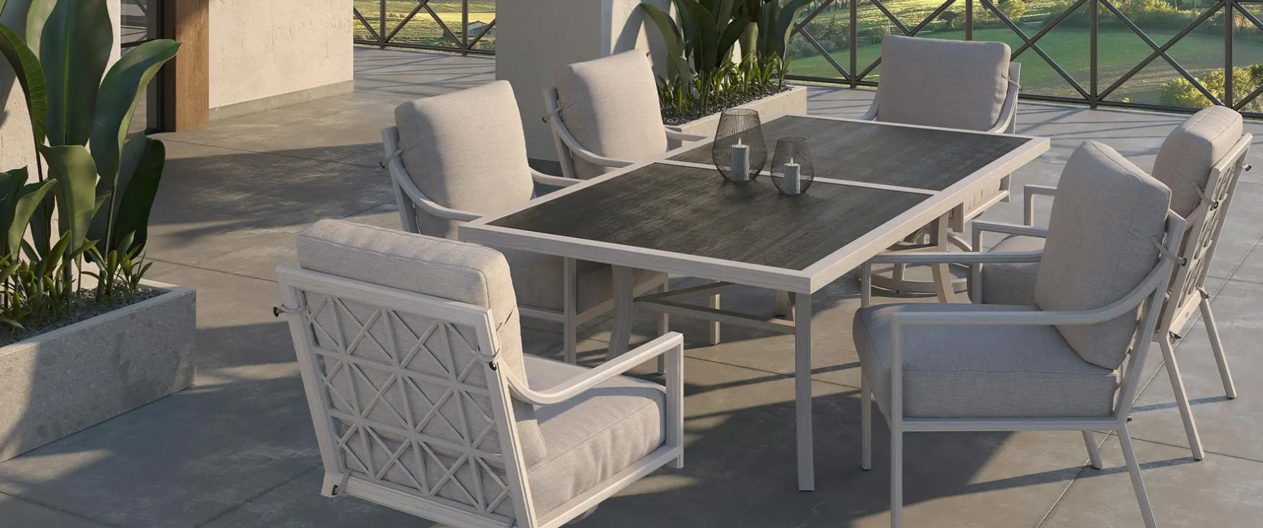 Castelle Saxton Ottoman Cushion - Thumbnail 2
