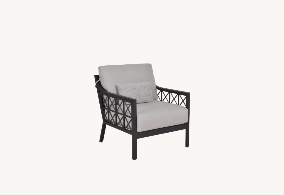 Saxton Cushioned Lounge Chair by Castelle