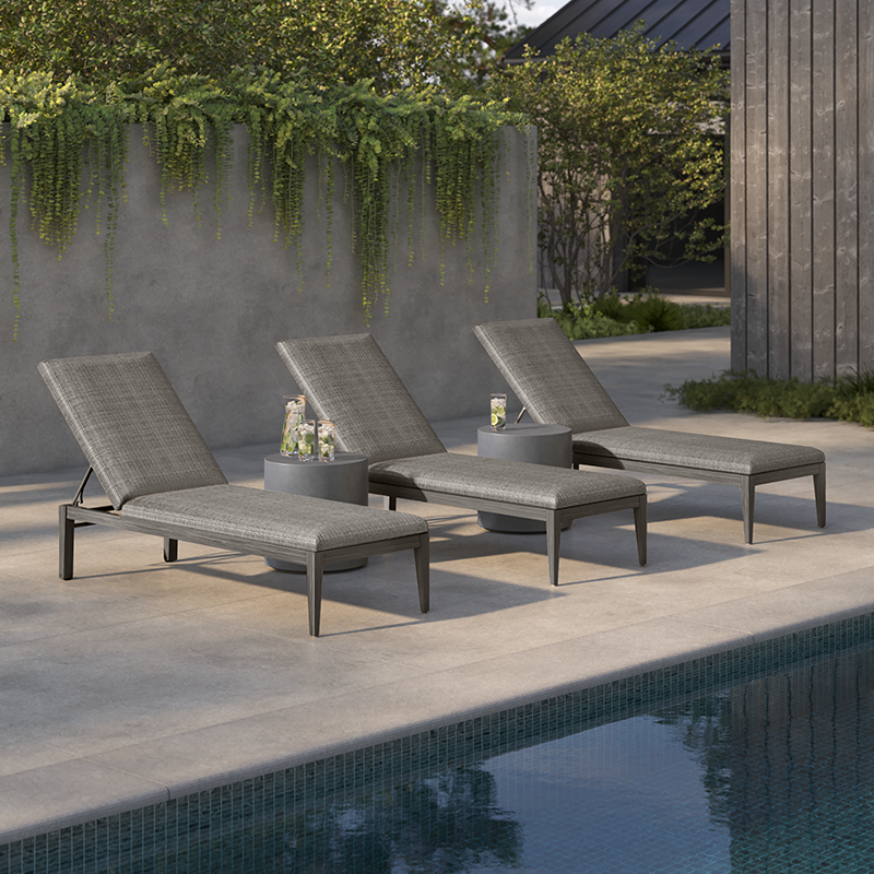Siena Adjustable Chaise Lounge by Ebel