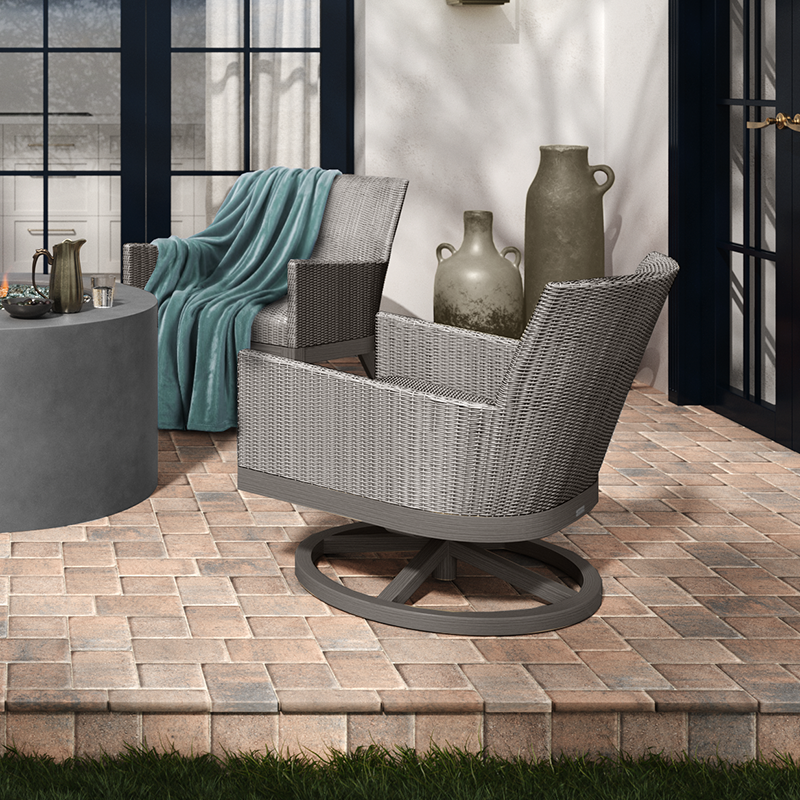 Siena Club Swivel Rocker by Ebel