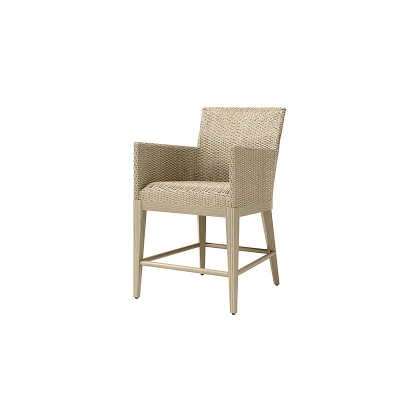 Siena Counter Height Stool with Arms by Ebel