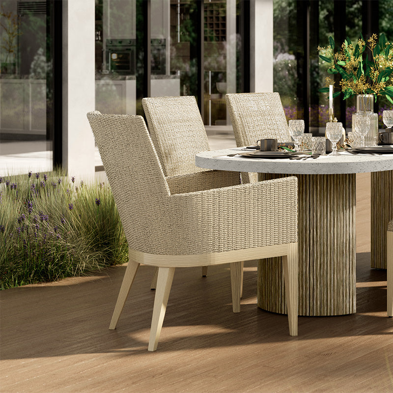 Siena Dining Arm Chair by Ebel