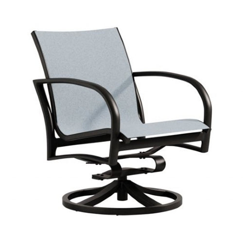 Ronde Low Back Swivel Rocker Replacement Sling by Tropitone
