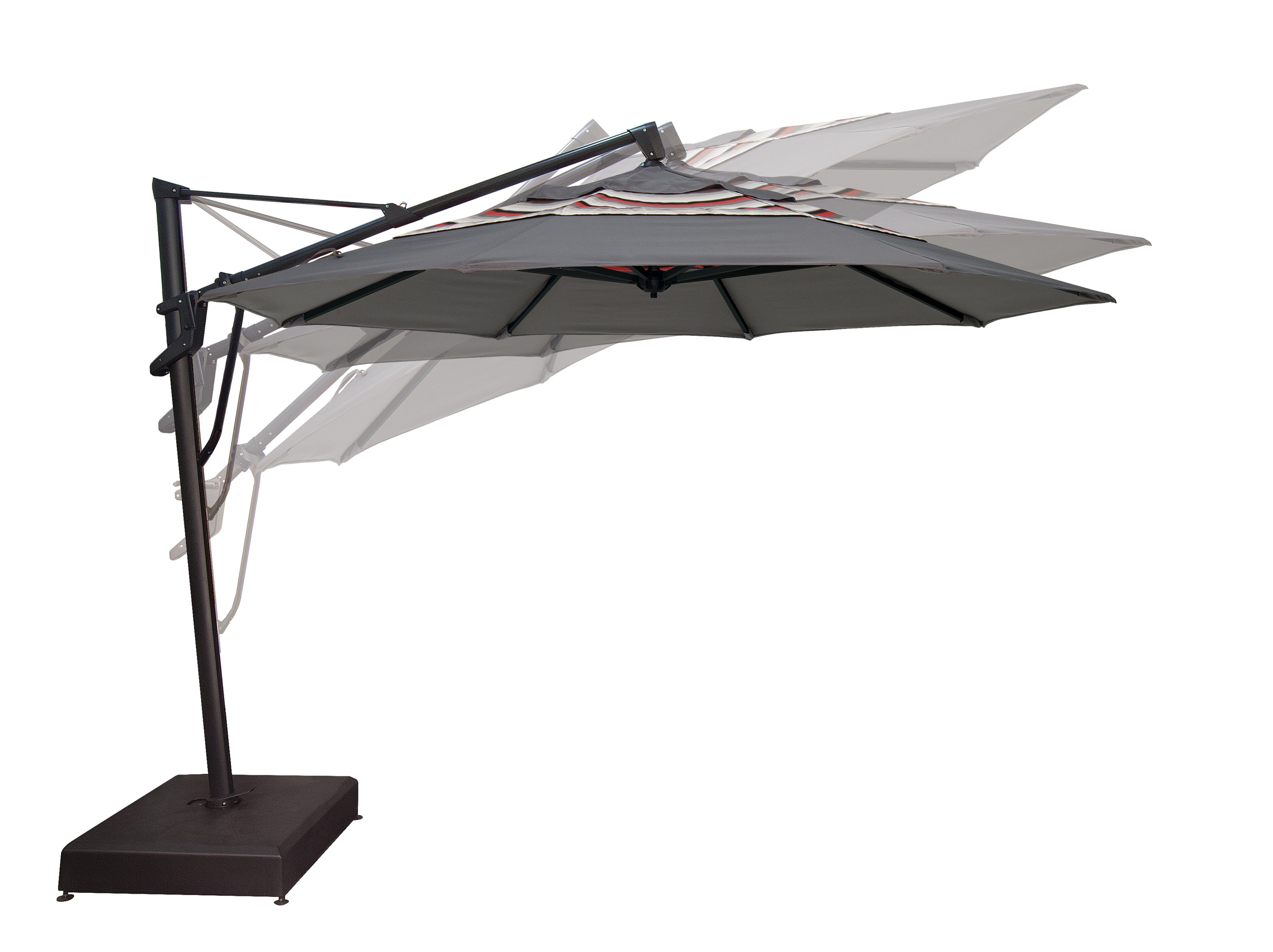 13' AKZ PLUS - Octagonal Cantilever Umbrella Quick Ship by Treasure Garden