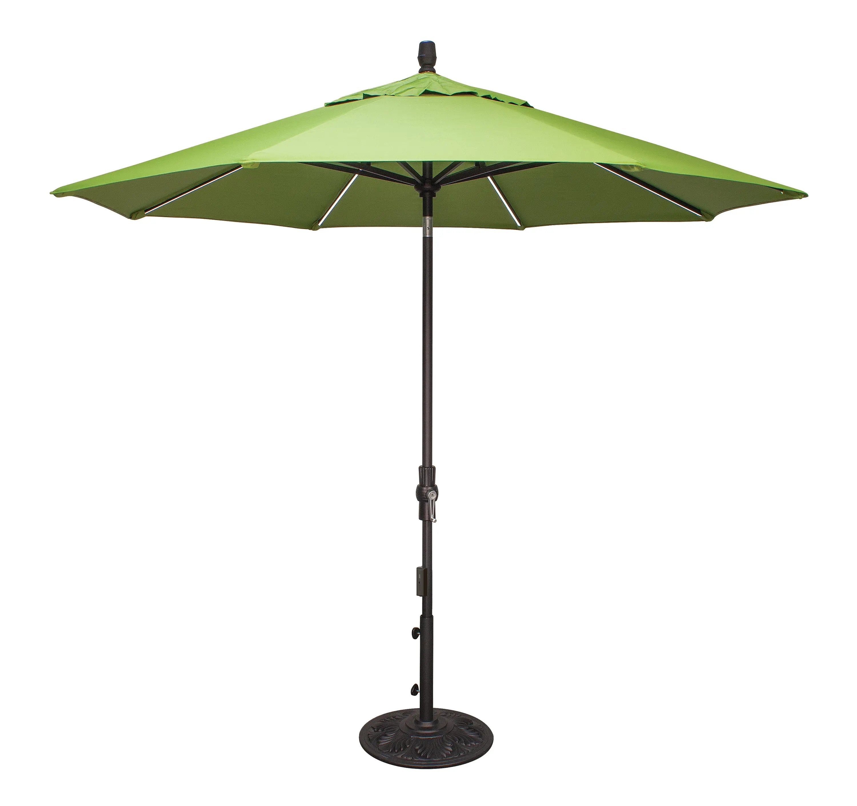 9' STARLUX COLLAR TILT Market Umbrella by Treasure Garden