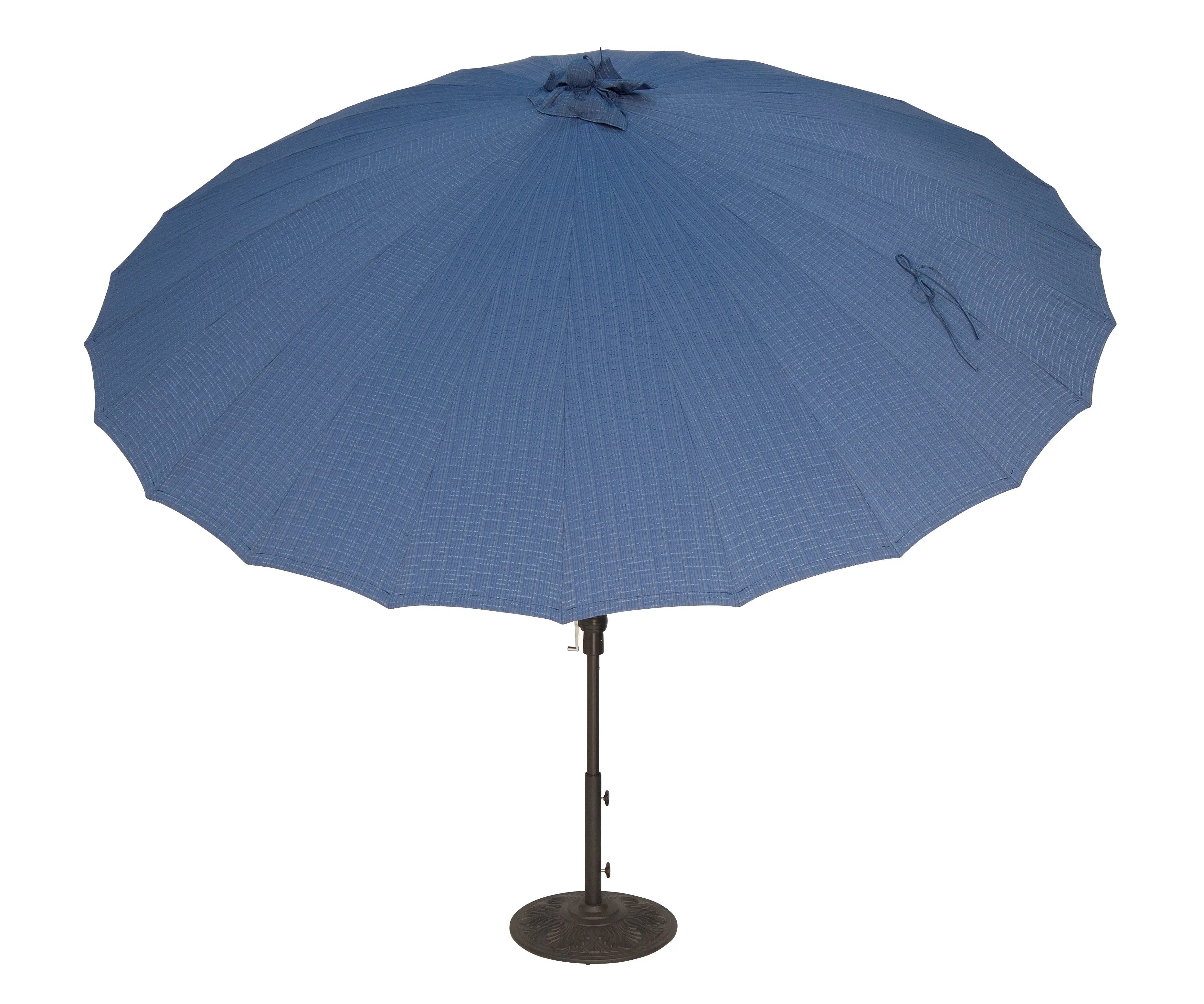 10' SHANGHAI Collar Tilt Umbrella by Treasure Garden