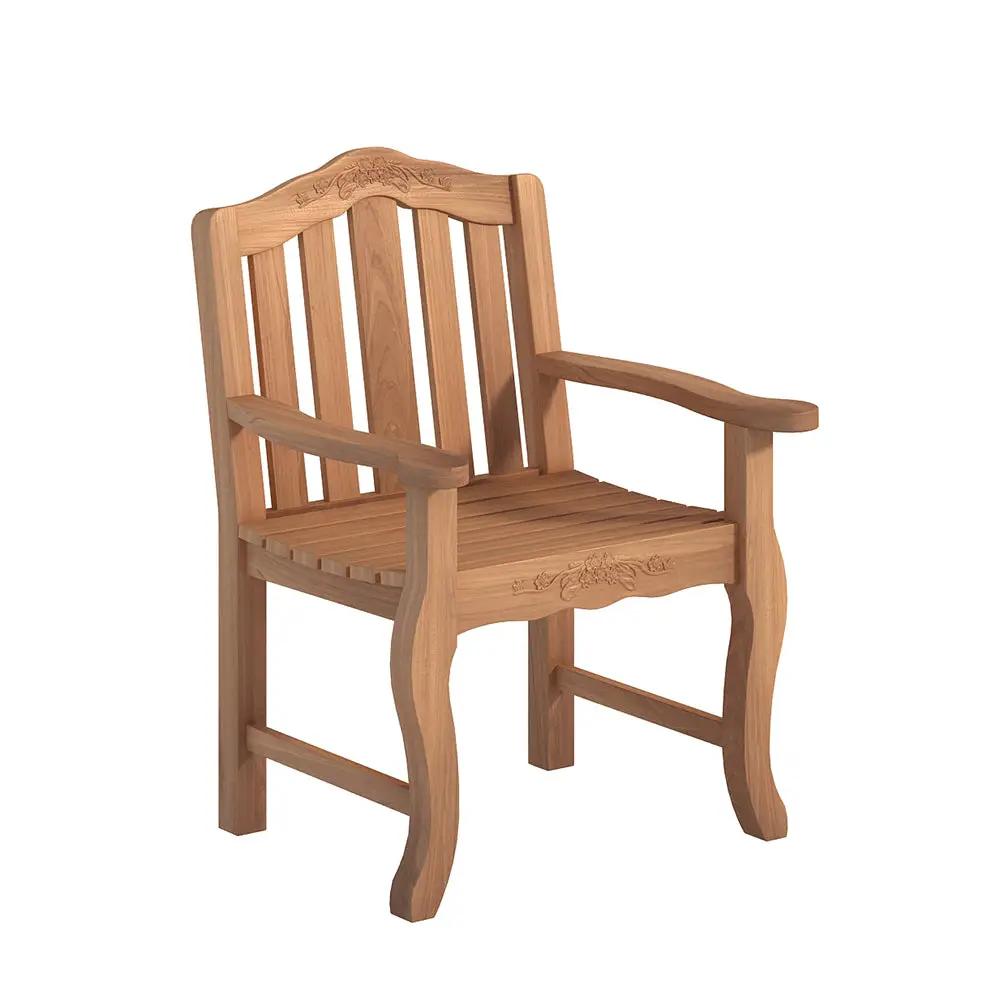 Royal Teak Wildflower Arm Chair