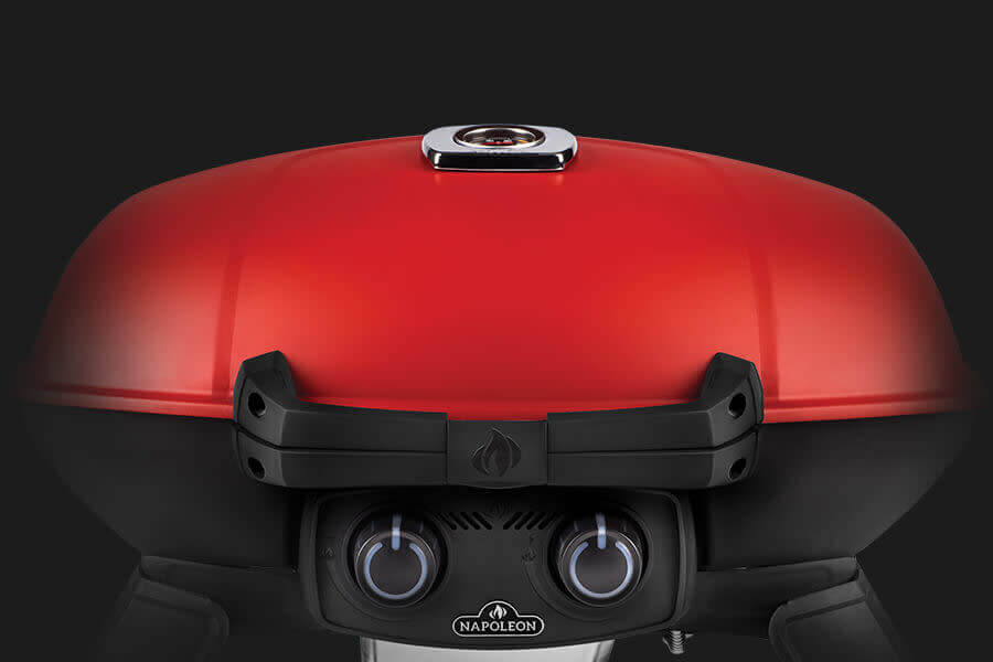 Napoleon TravelQ 285 Red with Griddle