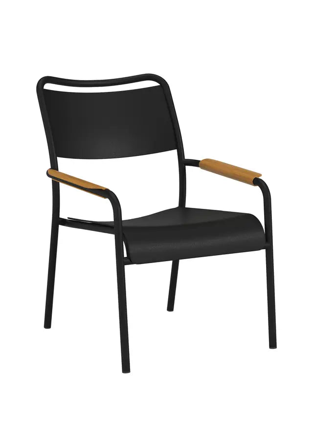 Cove Solid Back Dining Chair by Tropitone