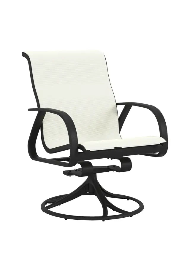 Geneva Sling Low Back Swivel Rocker by Tropitone