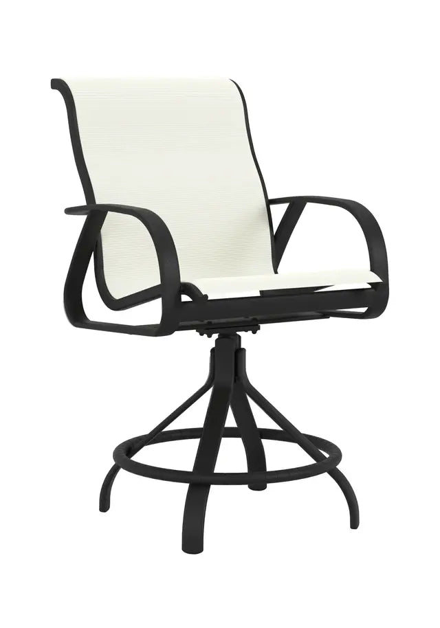 Geneva Sling 30" Swivel Bar Stool by Tropitone