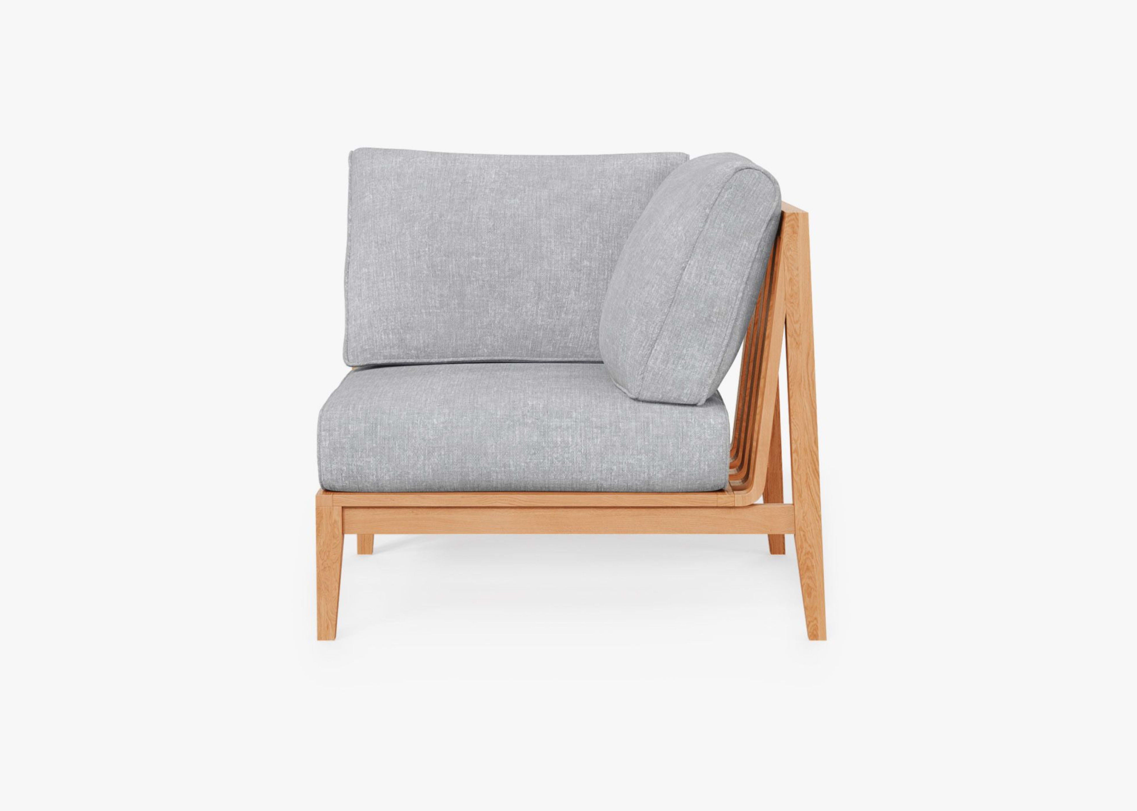Teak Outdoor Corner Chair