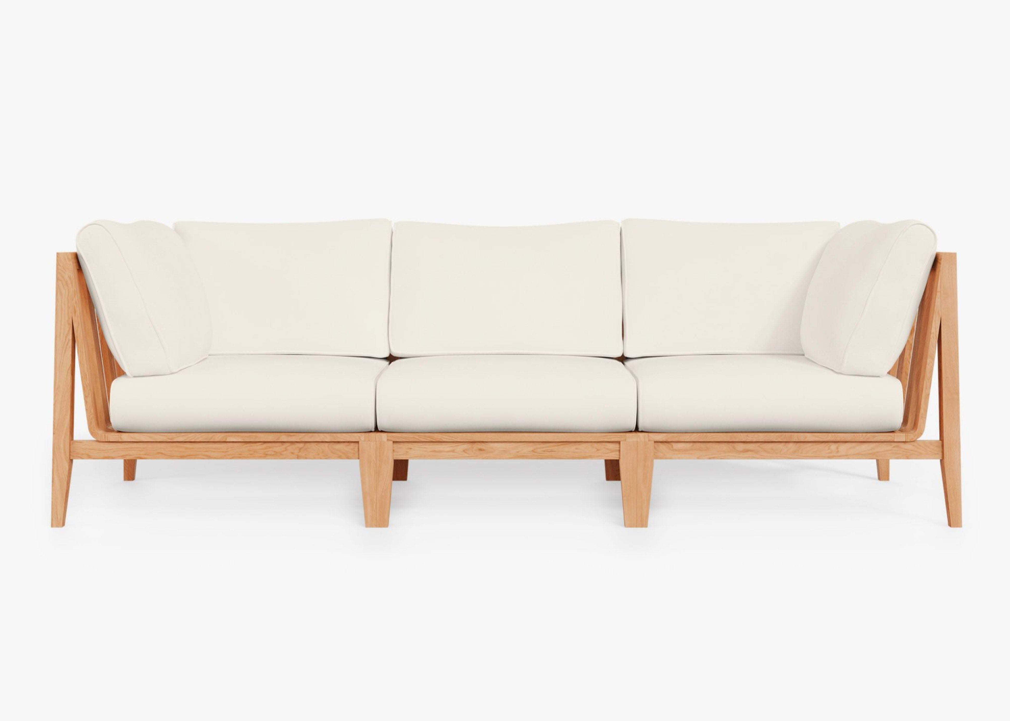 Teak Outdoor Sofa - 3 Seat