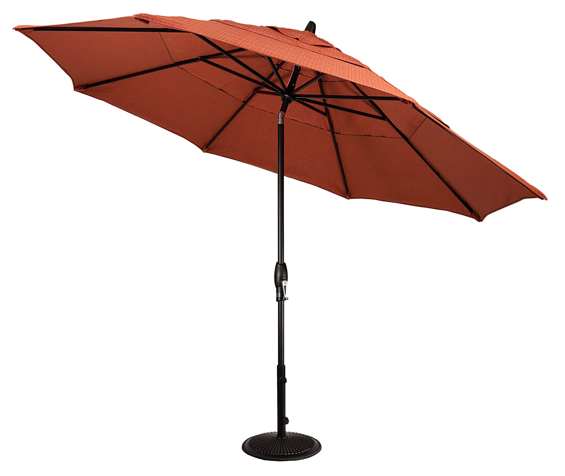 Shop 11' Auto Tilt Market Umbrella by Treasure Garden Shop 11' Auto Tilt Market Umbrella by Treasure Garden