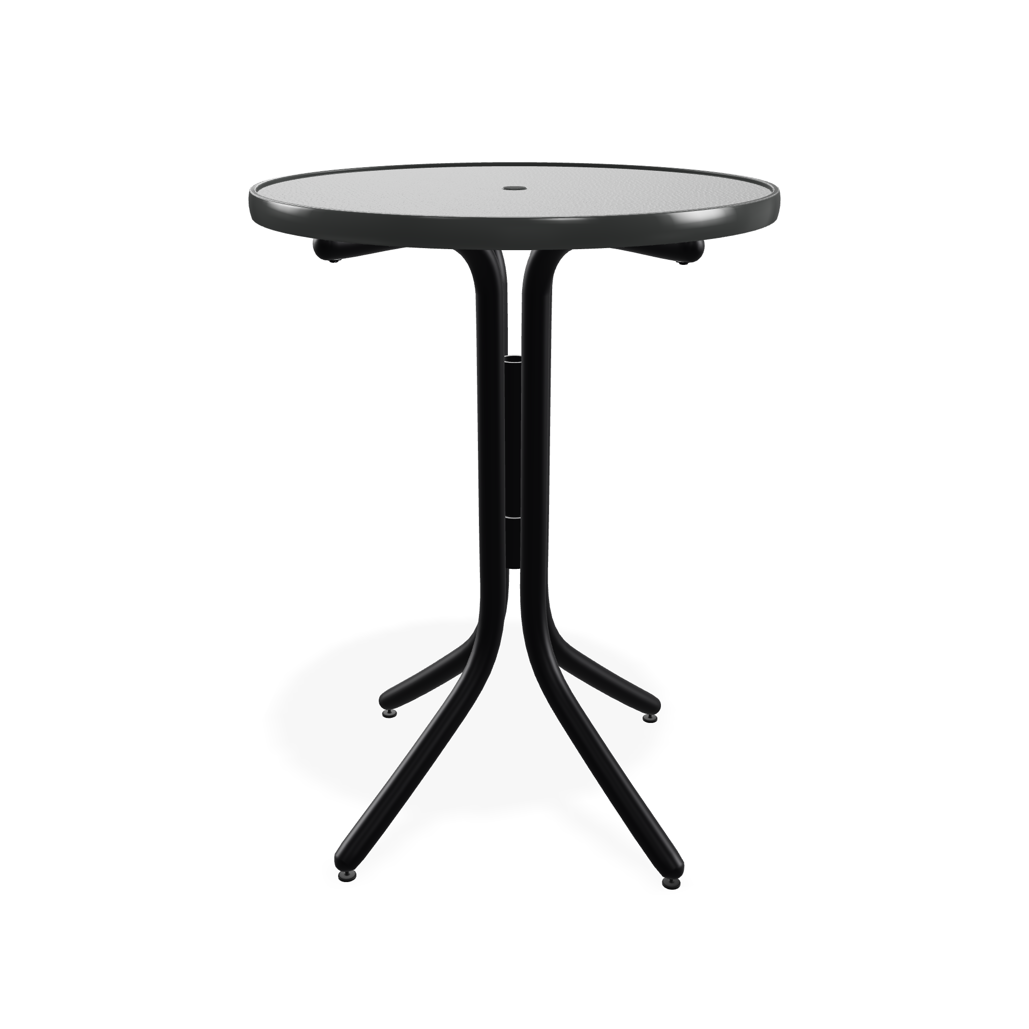 30" Round Value Hammered MGP Top Tables By Telescope