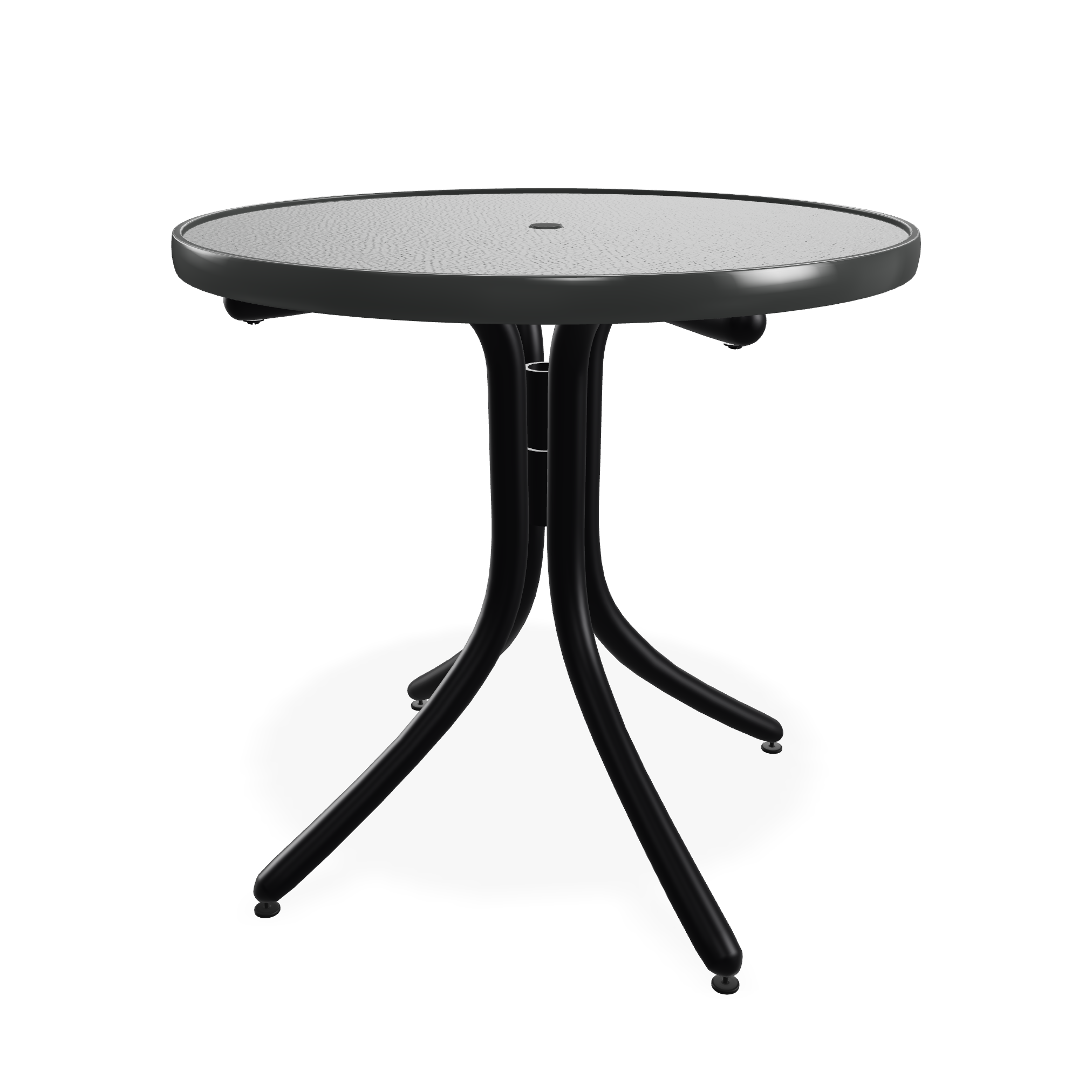 30" Round Value Hammered MGP Top Tables By Telescope