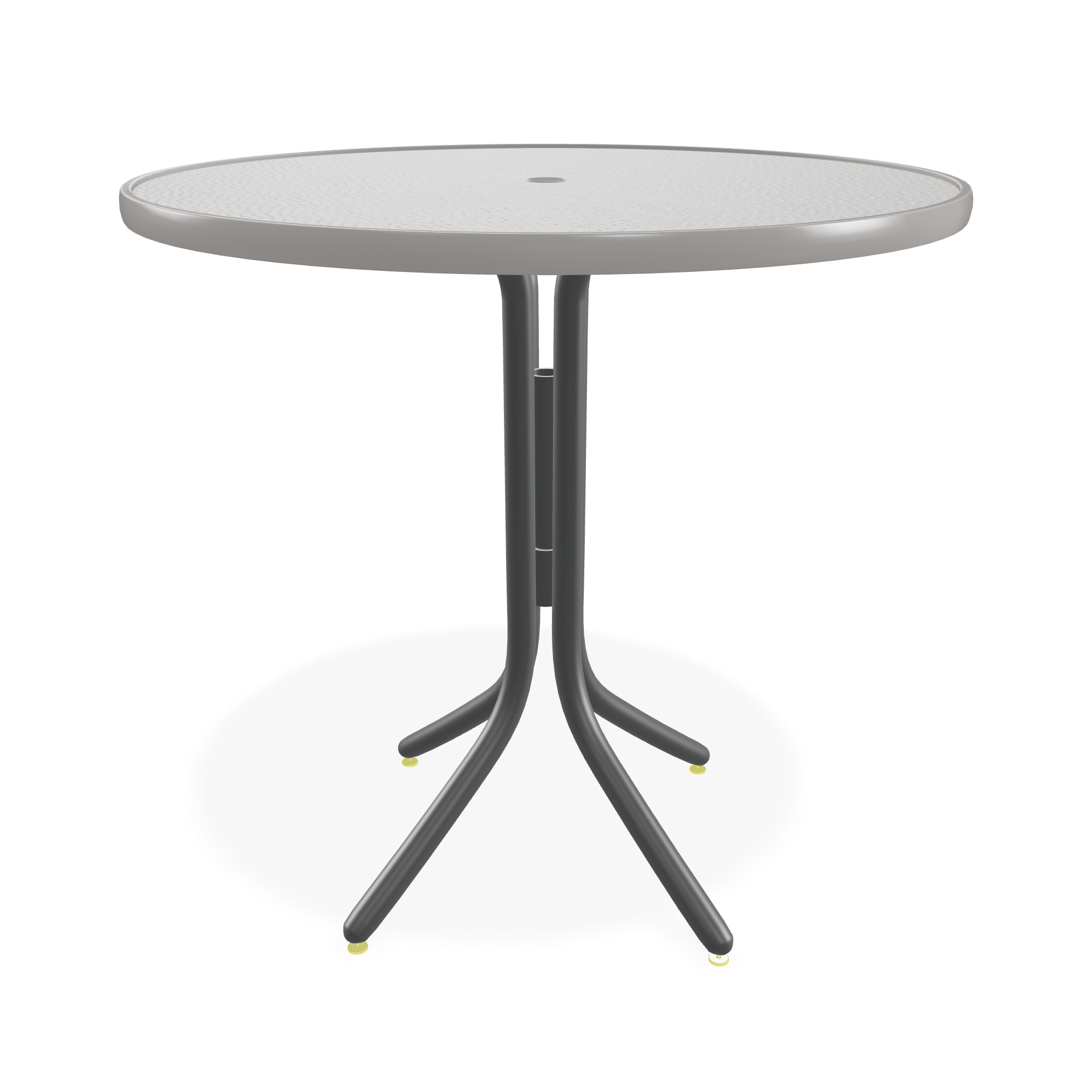 42" Round Value Hammered MGP Top Tables By Telescope