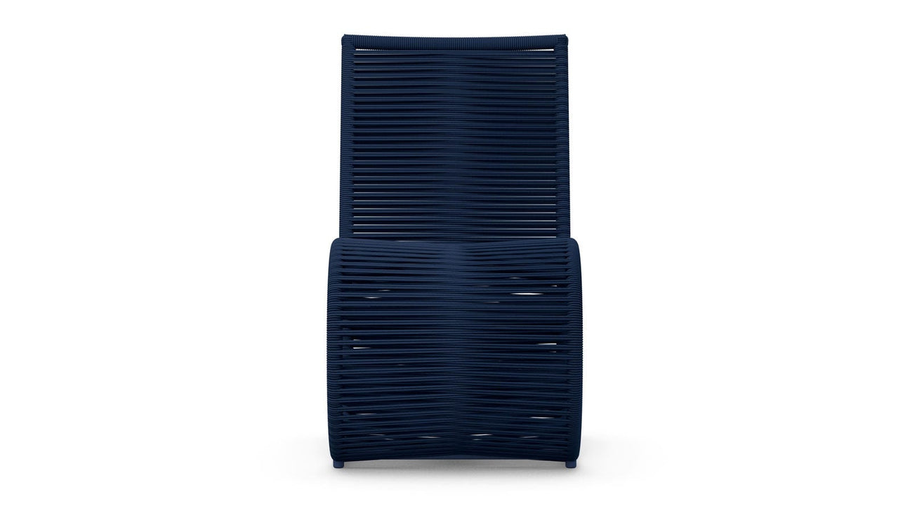 Wave Dining Chair (QTY 2) - Midnight Blue by Azurro Living