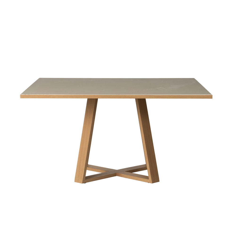 Pursuit 54" Square Dining Table by Lloyd Flanders
