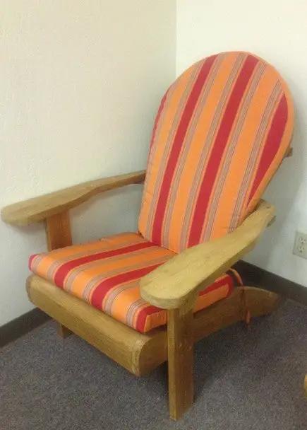 Classic Teak Adirondack Chair Cushion