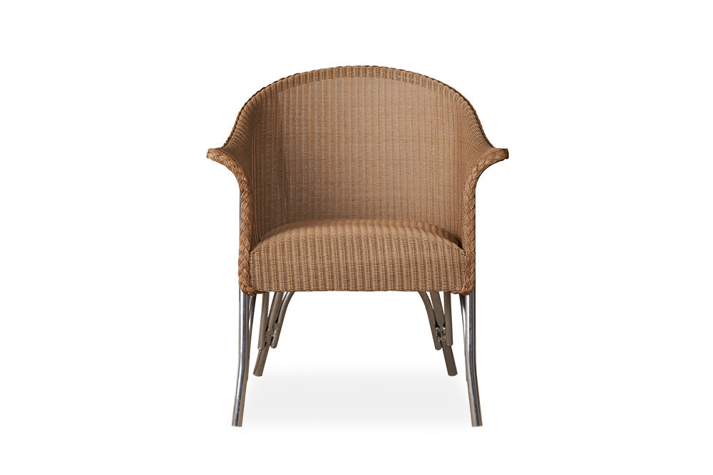 Lounge Chair with Padded Seat By Lloyd Flanders