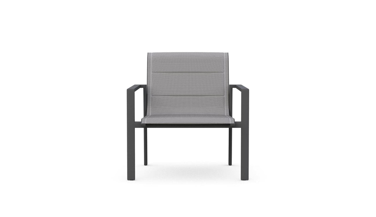 Amalfi Club Chair - Charcoal by Azurro Living