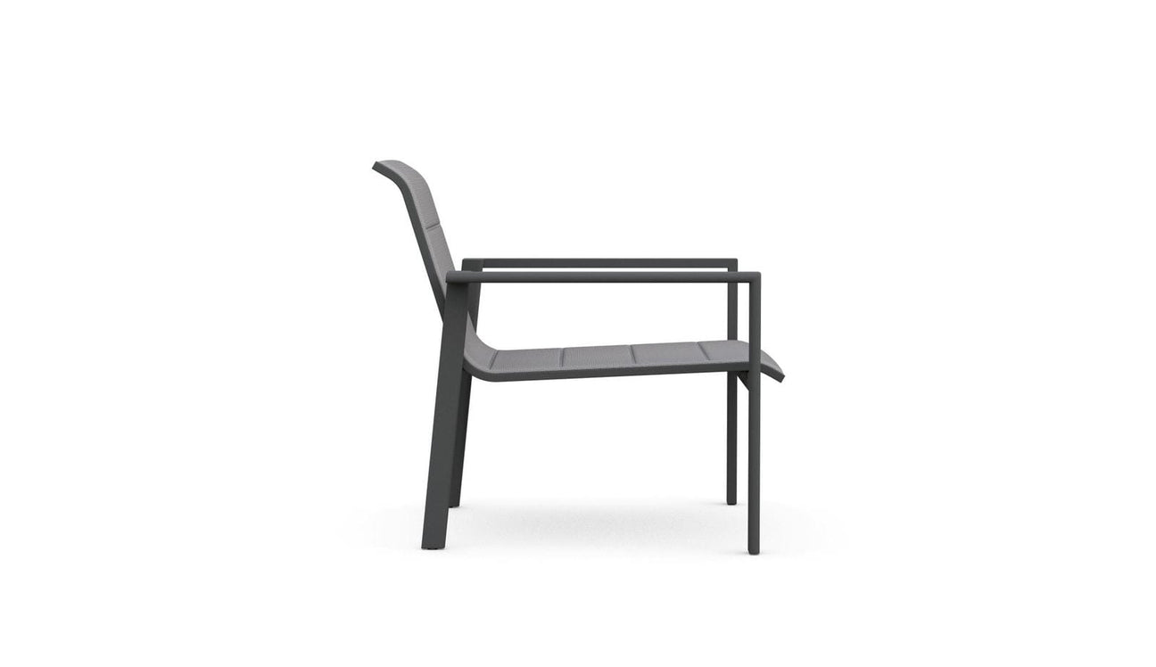 Amalfi Club Chair - Charcoal by Azurro Living