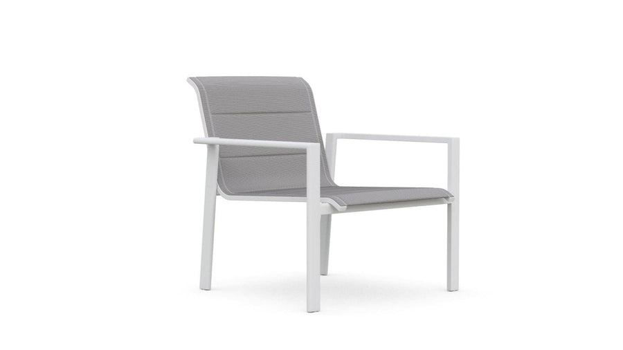 Amalfi Club Chair - White by Azurro Living