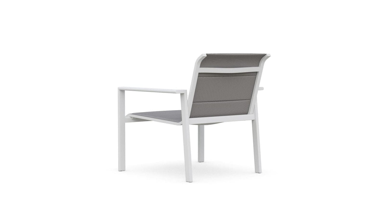 Amalfi Club Chair - White by Azurro Living