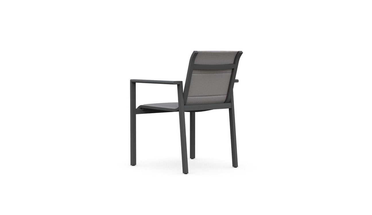 Amalfi Dining Chair - Charcoal by Azurro Living