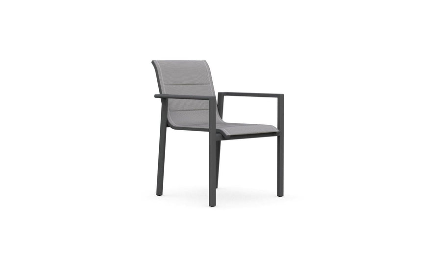 Amalfi Dining Chair - Charcoal by Azurro Living