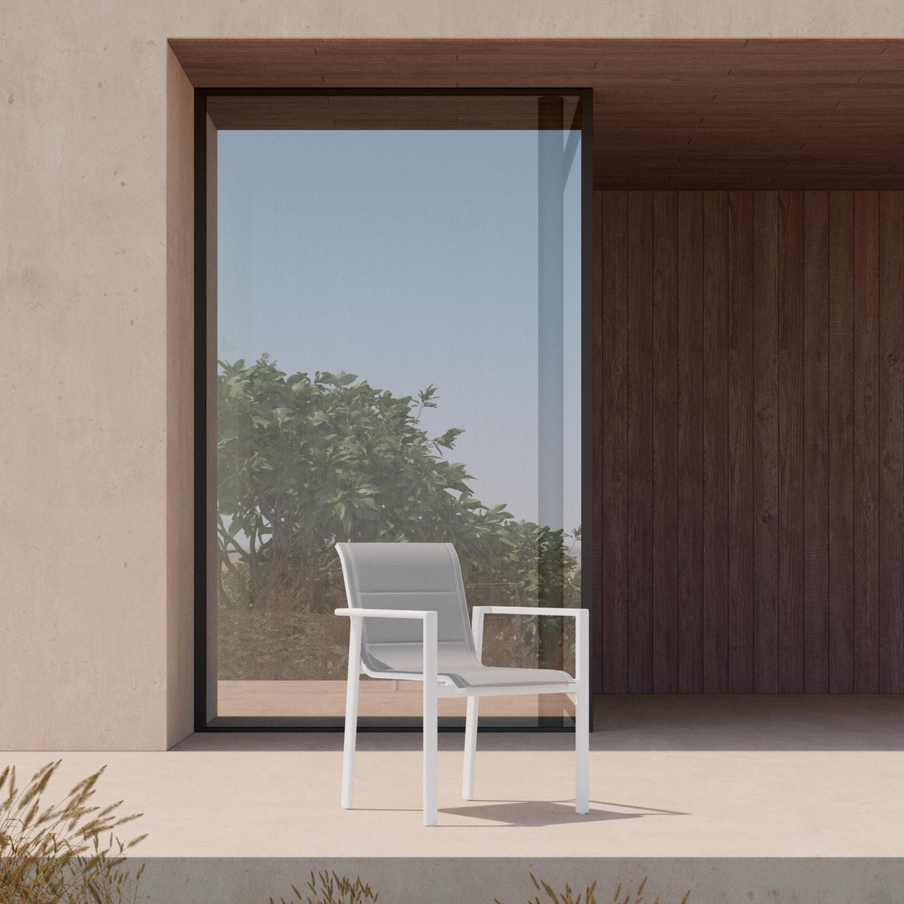 Amalfi Dining Chair - White by Azurro Living