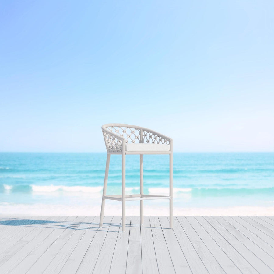 Amelia Bar Stool - Sand by Azurro Living
