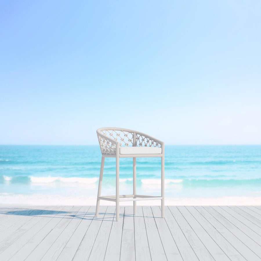 Amelia Counter Stool - Sand by Azurro Living