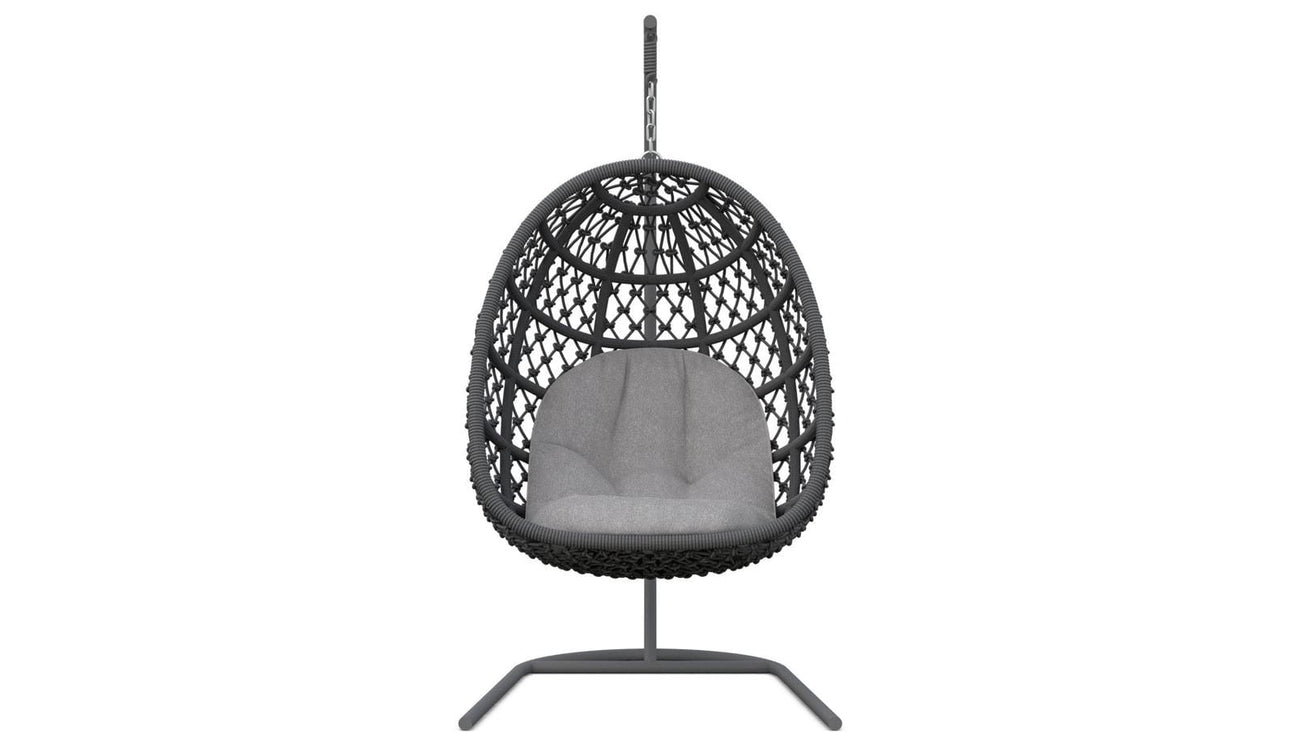 Amelia Hanging Chair - Ash by Azurro Living