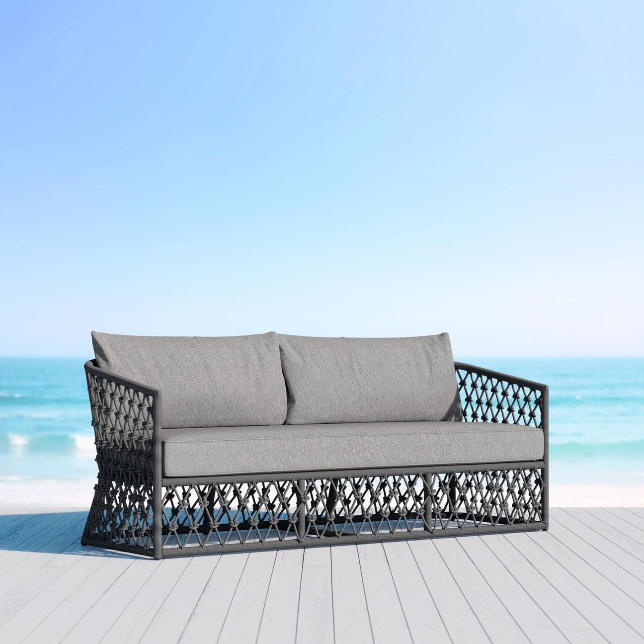 Amelia 3 Seat Sofa - Ash by Azurro Living