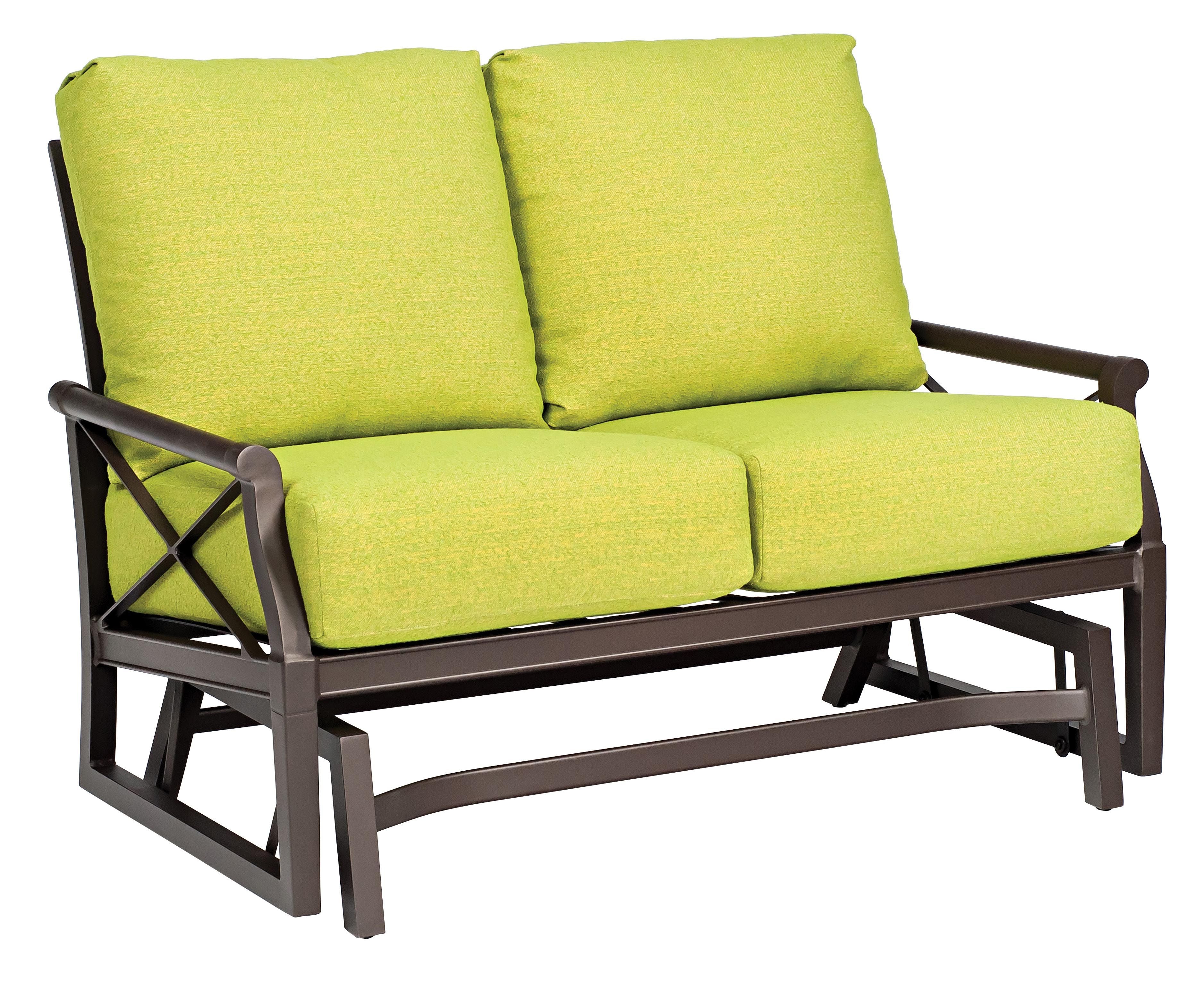 Andover Gliding Love Seat by Woodard