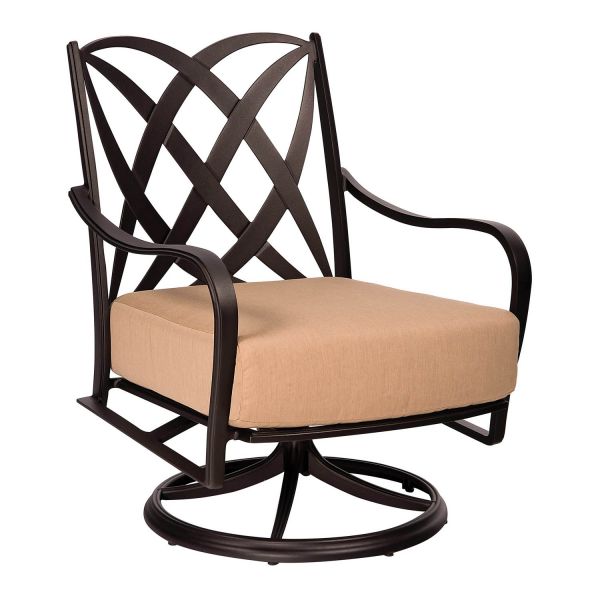 Apollo Swivel Rocking Lounge Chair By Woodard