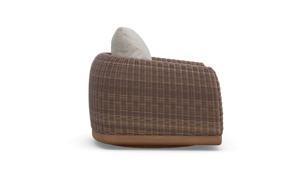 Aspen Swivel Club Chair by Azurro Living
