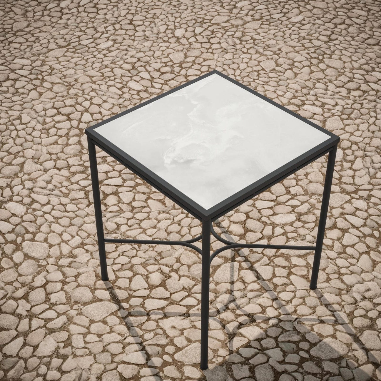 Athens 35" Bar Table Base Only by Azurro Living