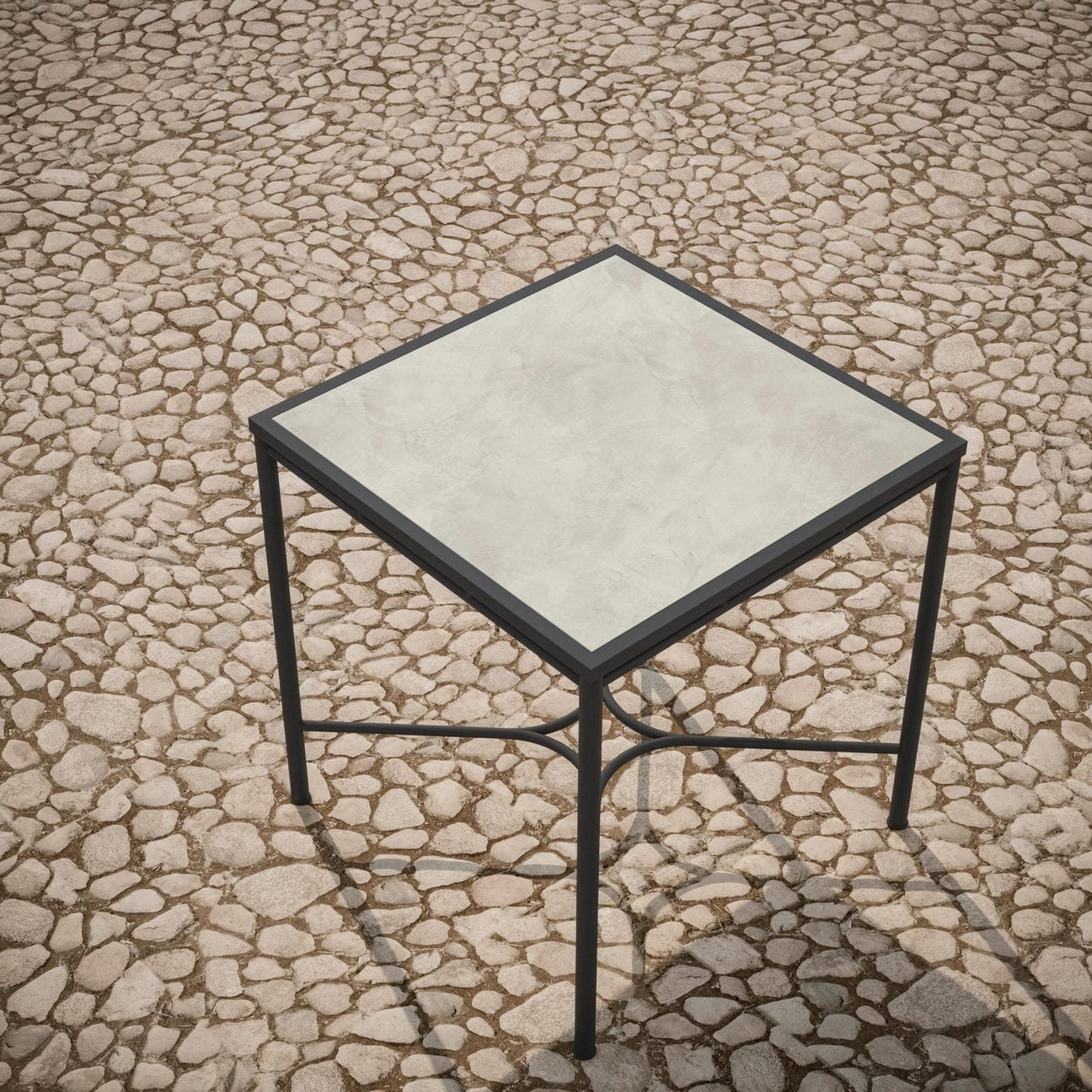 Athens 35" Counter Table Base Only by Azurro Living