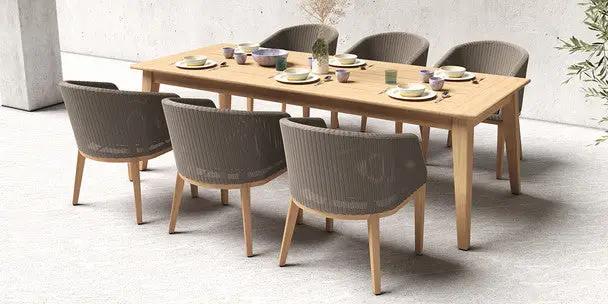 Portola Wicker Arm Chair By Classic Teak