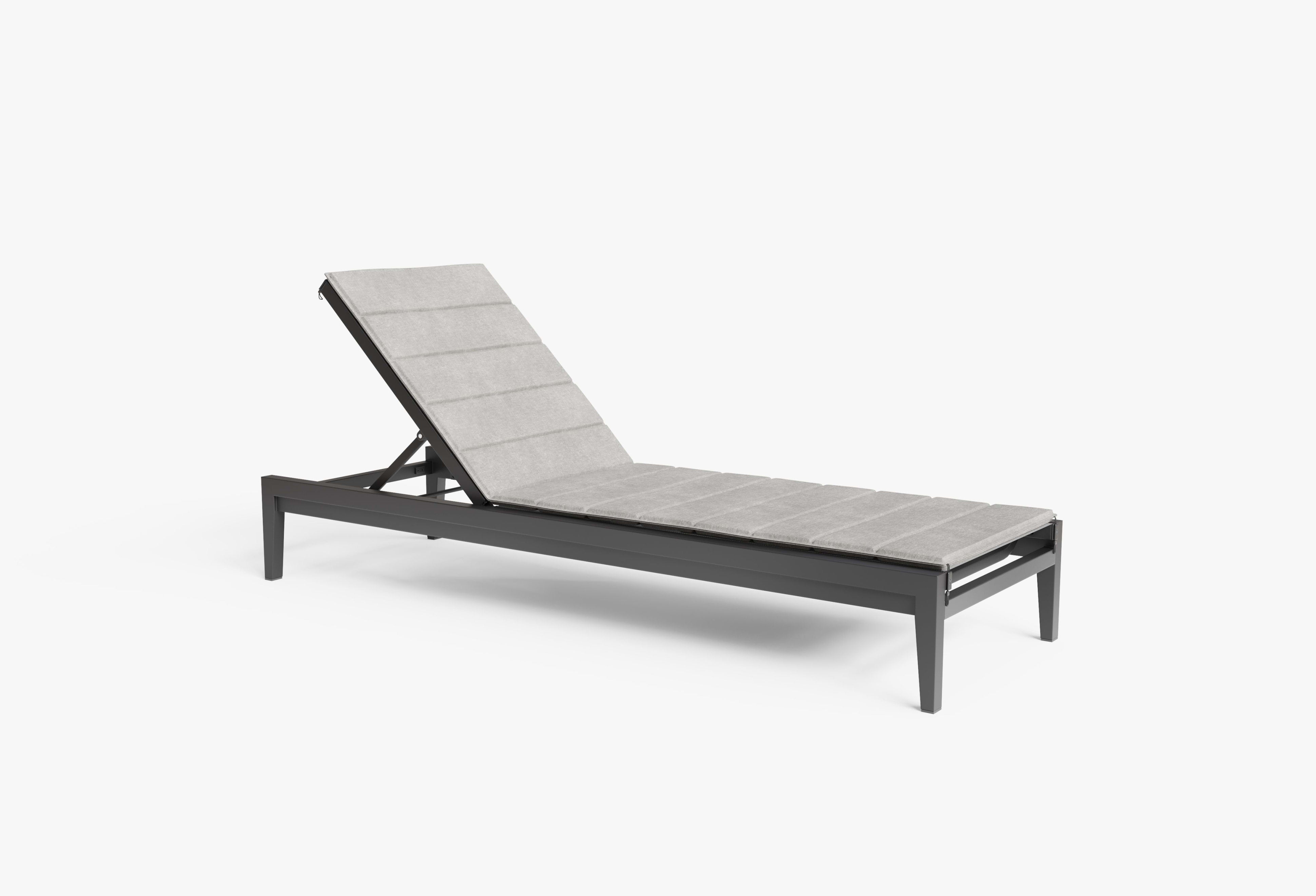 Aluminum Chaise Lounge By Outer