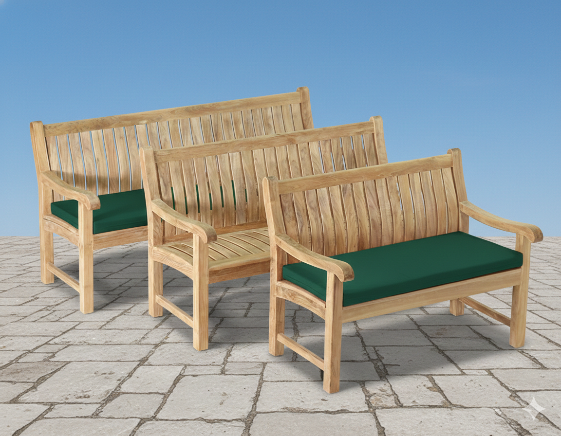 Custom Sunbrella® Bench Seat Cushion by Classic Patio