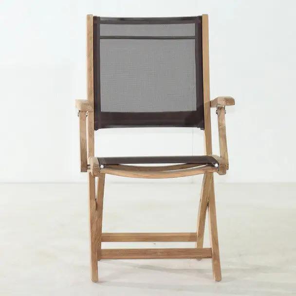 Batyline Folding Arm Chair