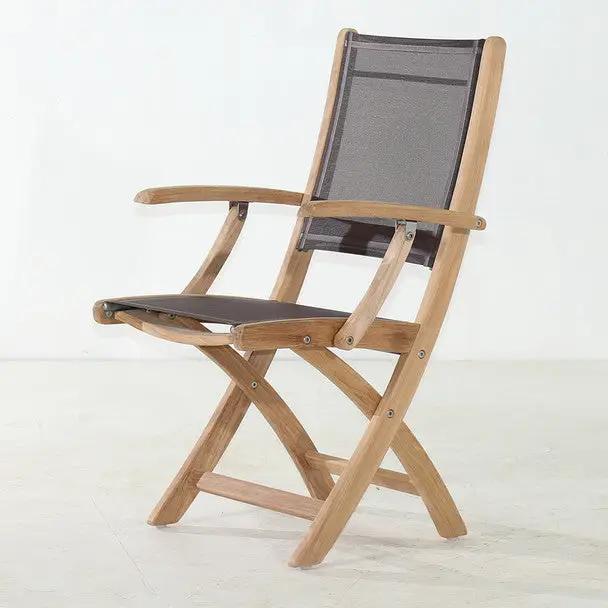 Batyline Folding Arm Chair