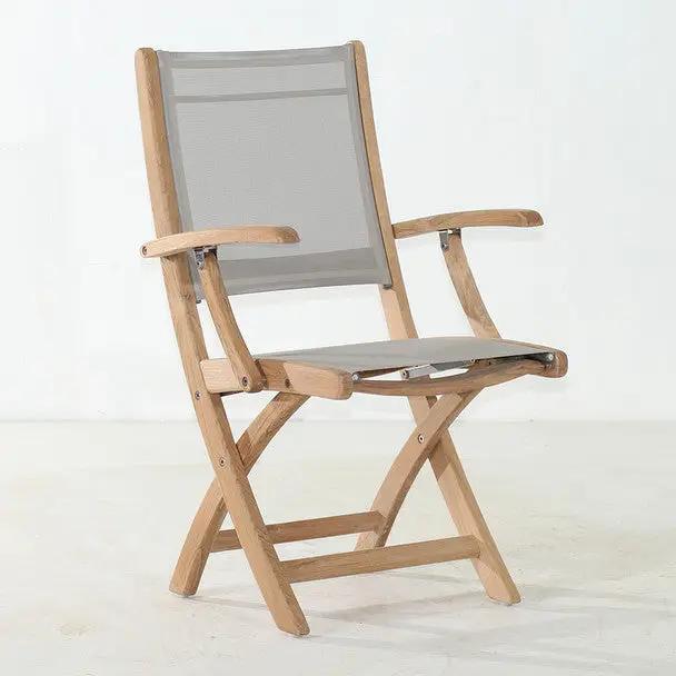 Batyline Folding Arm Chair